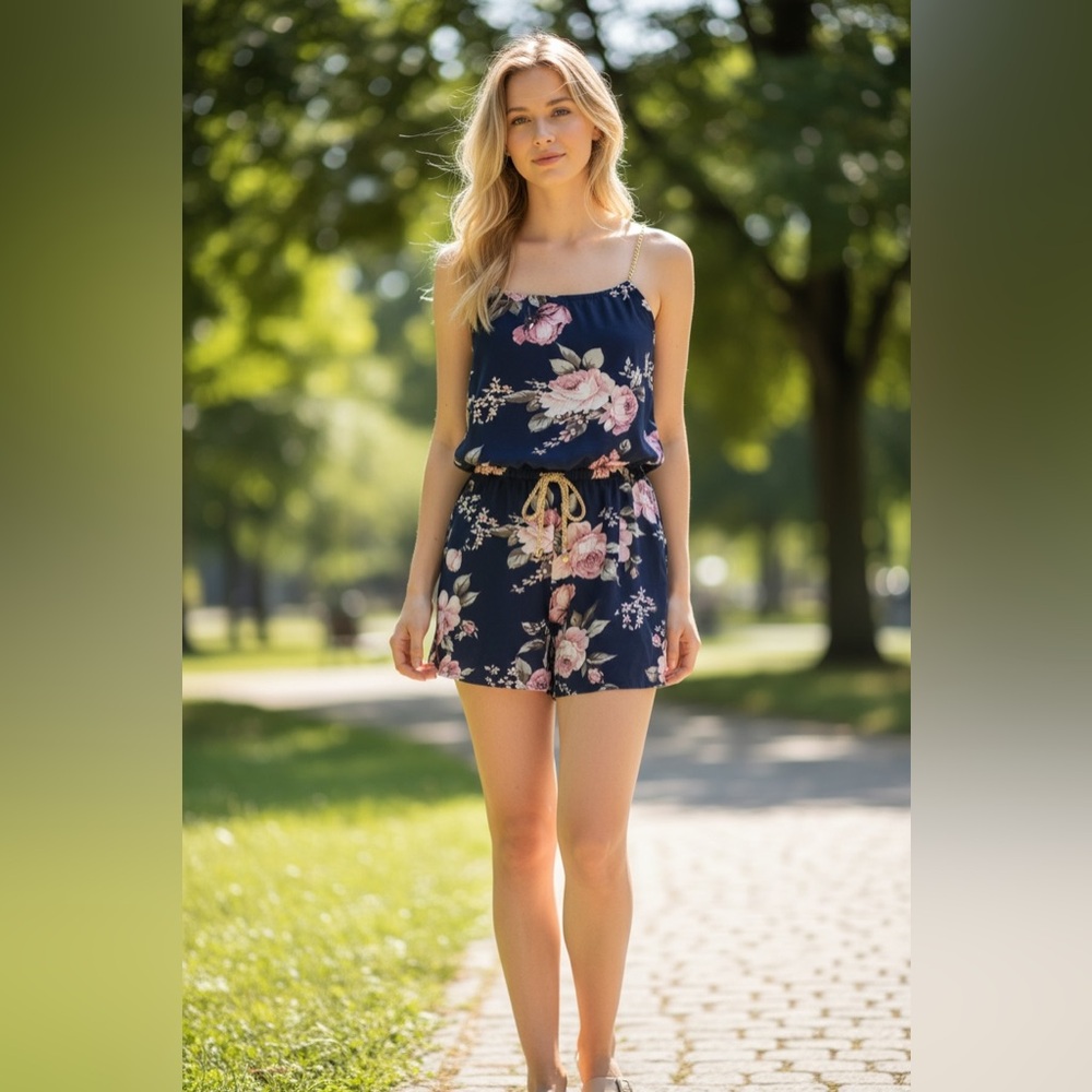Floral Romper